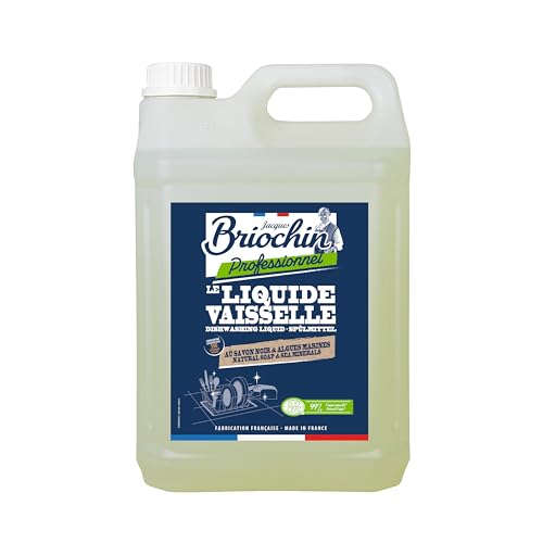 Briochin professionnel - Liquide vaisselle pour plonge Ecocert 5L