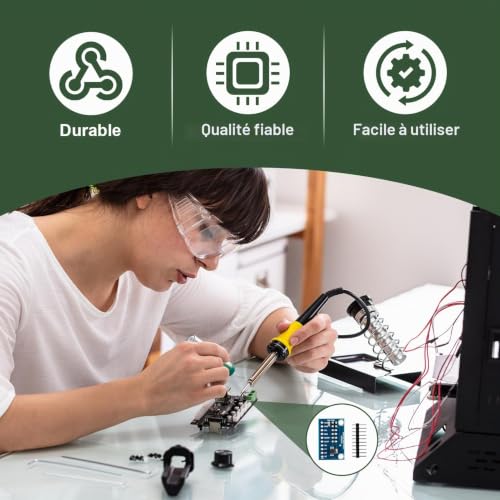 3 Pièces Module ADC ADS1115 16 Bits à 4 Canaux, Module ADS1115 pour Raspberry Pi, Microcontrôleurs, Résolution 16 Bits, Interface I2C, Conversion Analogique Numérique, 2,0V à 5,5V – vue 4