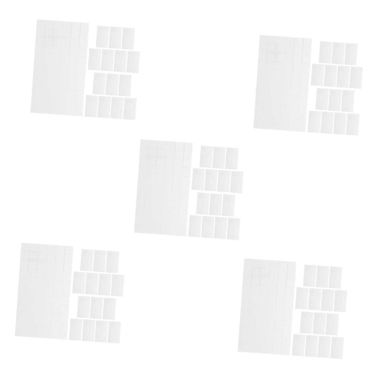 Tofficu 75 Blatt Doppelseitiges Schaumstoff Klebeband 3mm Selbstklebende Fotoquadrate für Bastelarbeiten mit 3D Unterstützung und Tragbarem Design für Wandbefestigung und Büro