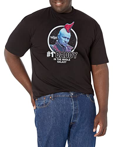 Marvel Daddy Yondu T-Shirt Homme Anti Déformation Col Rond