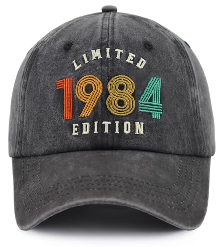 42th Birthday Gifts for Women Men 42th Birthday Hat 1984 42 Years Old Baseball Cap Christmas Birthday Gifts for Husband Wife Sister Brother Son