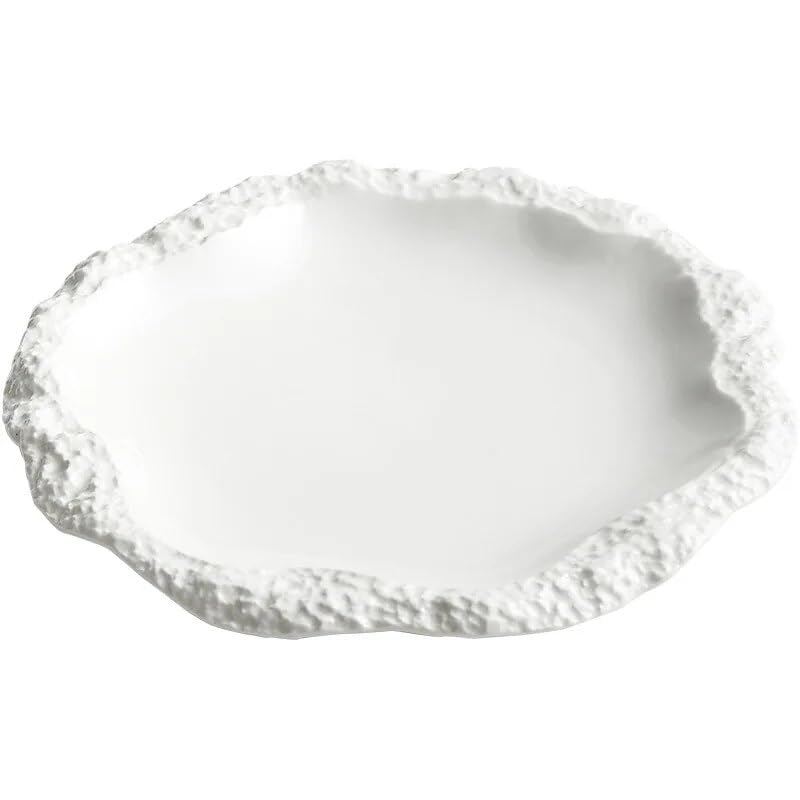 Talerze Ceramiczne Talerze Obiadowe, Kreatywne Talerze Do Naczyń, Talerze Do Zastawy Stołowej, Specjalne Talerze Do Restauracji Hotelowych, Talerze Na Owoce, Talerze Sała，8 Inches