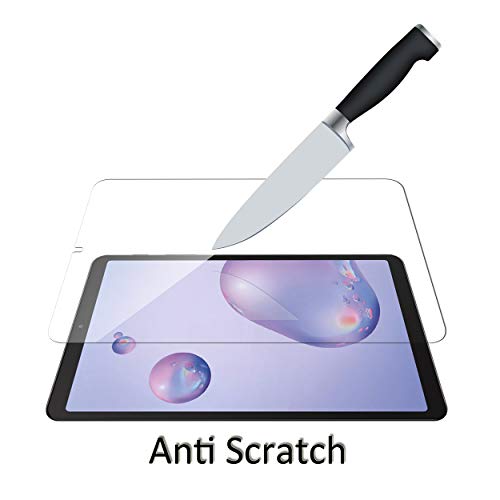 Image of Orzero (2 Pack Tempered Glass Screen Protector Compatible for Samsung Galaxy Tab A 8.4 (2020) SM-T307, 9 Hardness HD Anti-Scratch Full-Coverage Bubble Free