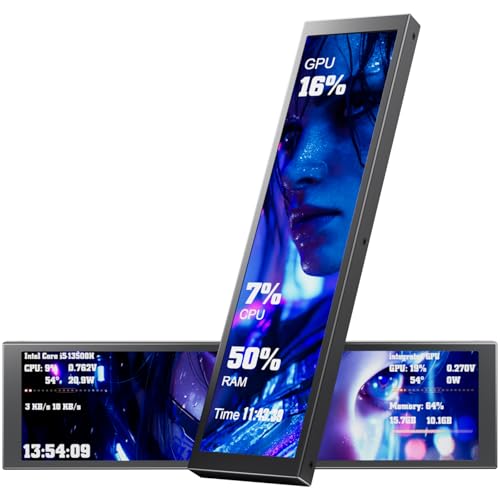 Amazon.co.jp: upHere 9.2インチディスプレイ ミニモニター 小型