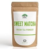 Japanese Sweet Matcha Powder  - Sweetened Green Tea Powder - Barista Cafe Style Blend for Latte - 1l