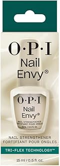 OPI Nail Envy Nail Strengthener | Clear & Opaque Crème Nail Polish Treatment | Strengthen Weak & Thin Nails