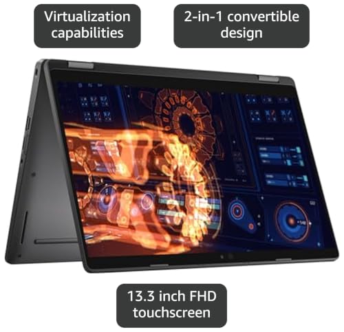 Image of Dell Latitude 5300 2-in-1 13.3 inch FHD Touchscreen Laptop Computer, Core i5-8365U Dual-Core, 16GB DDR4 RAM 256GB SSD, Backlit Keyboard, Type-C, HDMI, Windows 11 Pro (Renewed)