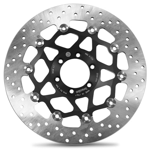 Disque de frein Brembo 78B408A7 flottant Ø305mm perforé pour KTM Supermoto