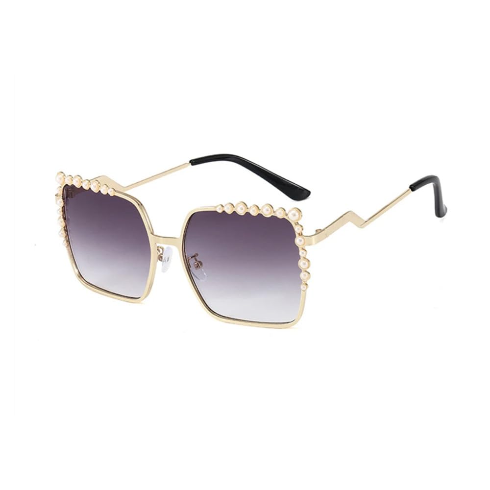 occhiali da sole da guida, Occhiali Da Sole Oversize Con Tonalità Pearl Women Grandi for Donna