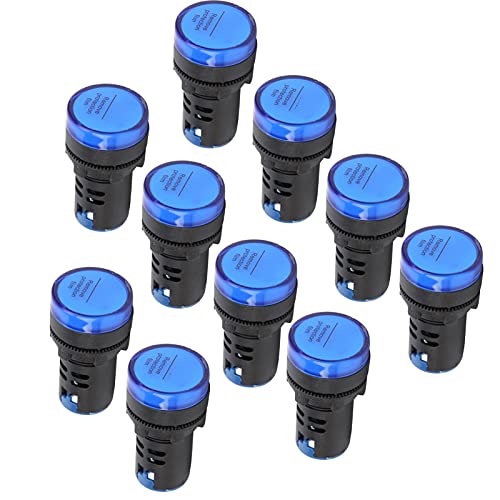 Indicador LED Azul, Indicador LED Modelo AD16-22DS Durável para Equipamento para Medidor para Instru