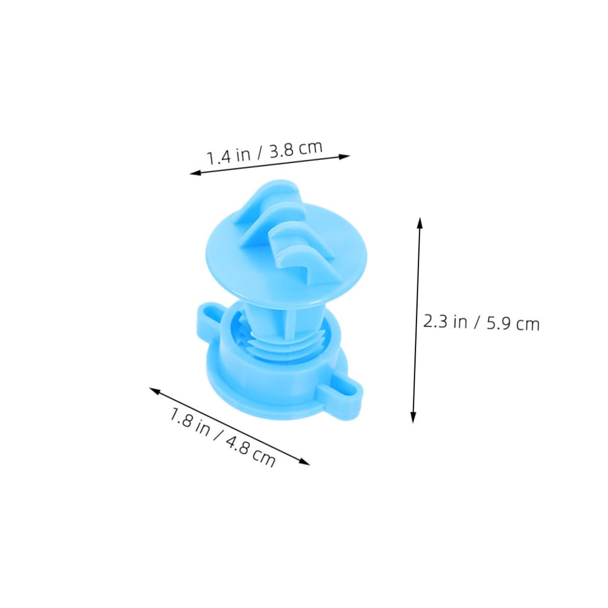 Mipcase 100pcs Insulators for Electric Fence Wire Holding Insulators High Strength Rainproof Farm Accessories Essential Replacement for Secure Fencing