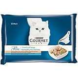 Purina Gourmet Perlen feuchte Katze Triumph von Soße, mit Thunfisch und...