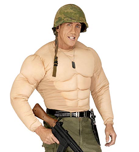 TrendandStylez Muskelshirt für Herren [S-XL] – Gepolstertes Muskel Kostüm für Superheld & Bodybuilder, dein heldenhafter Oberkörper für Karneval, Halloween & Mottoparty in Sekunden (XL)