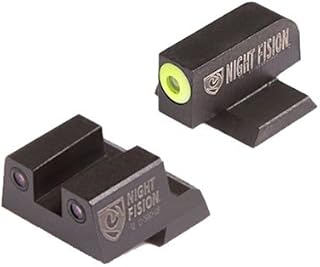 Night Fision Perfect Dot Night Sight Set, Yellow