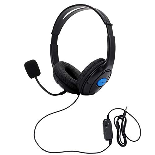 EXCEART Casque de Jeu Casque Filaire Pliant sur L'oreille Casque Micro Ordinateur Cache-Oreilles Doux Casque pour Garçons Filles Adultes Pc Mac Ordinateur Portable Travail de Jeu Cover