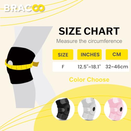 Knee Support Brace for Men and Women - Adjustable Compression Sleeve for Arthritis Pain, Injury Recovery, and Active Lifestyles