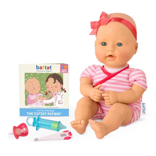 Baby Sweetheart - Temps médical - Poupée de 30 cm - Corps mou - Accessoires de contrôle - Jouer à faire semblant - 3 ans et +