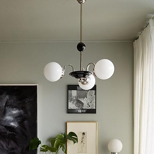 Chandelier globe 3-Light lustre suspendu Sputnik moderne