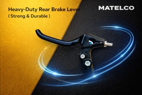Image of Matelco Bicycle Rear Disc Break Set Thradless for All Bikes Cycle Stainless Steel Kit