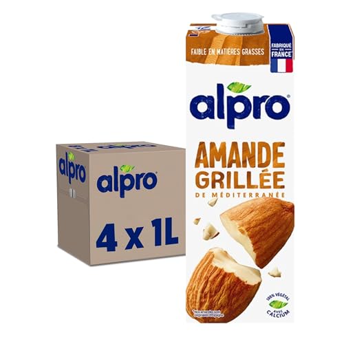Alpro - Boisson Végétale - Lait d'Amande Grillée - 1L -...