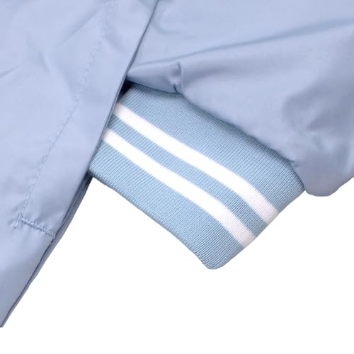 Disney Lilo & Stitch Girls Varsity Bomber Jacket Zip-Up Lilo and Stitch Graphic Print Jacket for Kids4