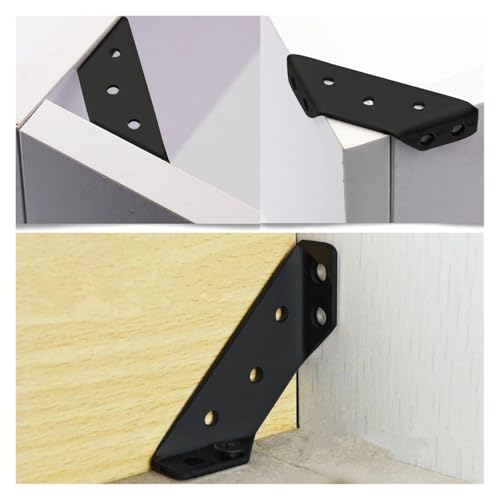 Support de cadre d'angle robuste for le bois pour réparer un meuble instable - 5