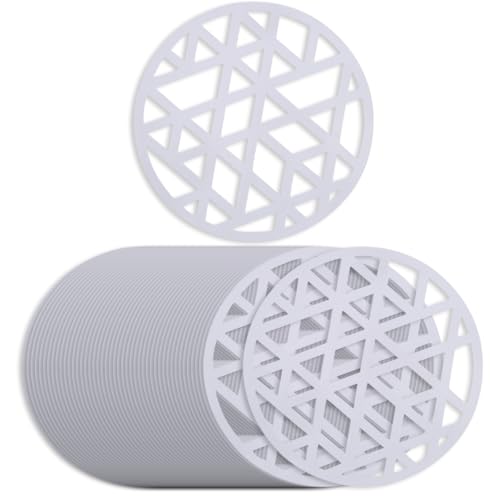 Platos descartables Fun Express Laser-Cut blancos 24 unidades miniatura 1