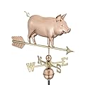 Good Directions 9550P Country Pig Weathervane – Copper