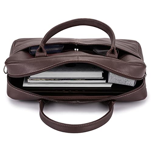 Bolsa Masculina Carteiro Tiracolo Couro Legítimo/Rústica (marrom escuro)