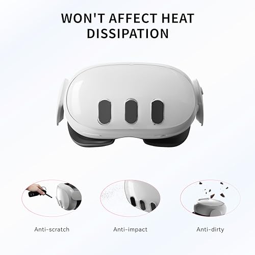 Image of TNE Face Cushion Cover, Thumbstick Caps, Lens Pad for Oculus Quest 2 | Silicone Face Mask, Controller Thumb Grips, Lens Dust Protector Accessories for Virtual Reality Gaming VR Headset (Black)