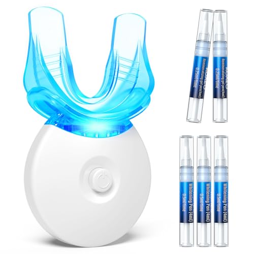 Teeth Whitening Kit with LED Light（Mint Flavor）