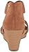 Dr. Scholl's Shoes Womens Barton Band Wedge Brown Microfiber 7 M