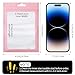 Svaldo Resealable Bags for Small Business, Pack of 100, Pink Mylar Bags with Window for Sample, Jewelry, Bracelet, Lip Gloss Packaging, 3.74x4.72 inch, 3 Mil