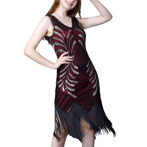 Robe de soirée scintillante style Gatsby pour briller sur la piste