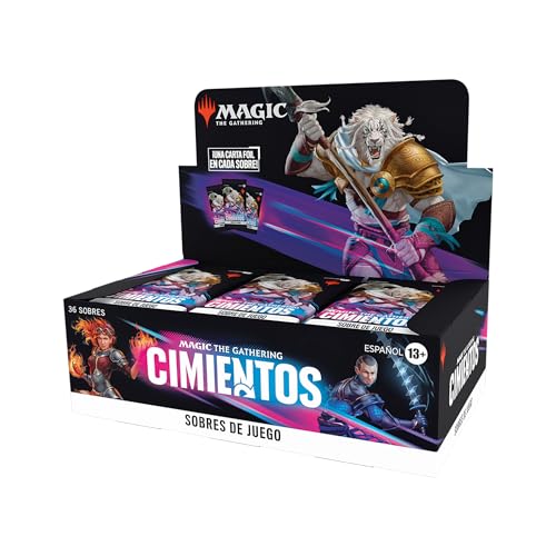 Magic The Gathering Caja de Sobres de Juego - Cimientos (Versión