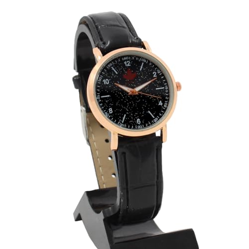 Relógio Analógico Feminino QUEBEC QB001 - Rose e Preto