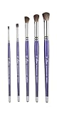 Artist's Club Papillon 5-Piece Deerfoot Paint Brush Set