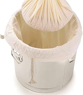 AOUXSEEM 26"x22" Extra Large Wine Brew Bags, Reusable Cotton Fine Mesh Strainer Bag for Home Brewing Fruit Cider Apple Grape Wine Beer Making Press Drawstring Straining Brew in a Bag (X-Large,2 Pack)