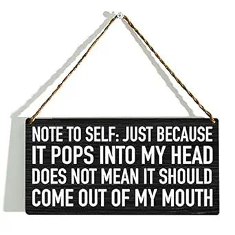 Sarcastic Sign, Funny Gifts, Gifts for Coworkers, Friend Gift, 12x6 Inch Wood Wall Hanging Decor, Coworker Gifts for Women, Coworker Leaving Gifts, Funny Office Decor, Going Away Gift for Coworker