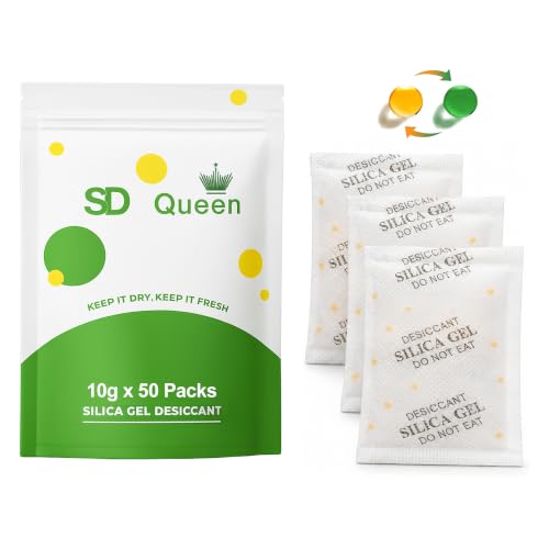 SD Queen 10g Silica Gel Packets (50-Pack)