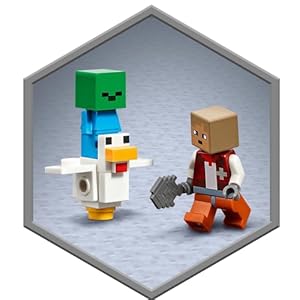 Amazon.co.jp - レゴ® マインクラフト 赤い馬小屋 21187