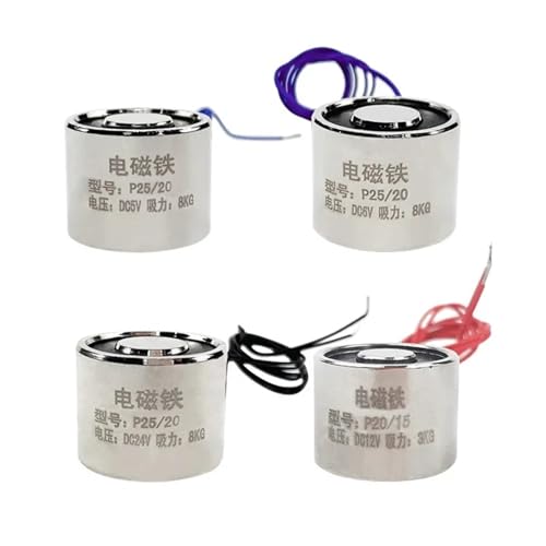 Mini électro-aimant solénoïde P34/25 avec aimant électrique de levage 24V