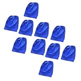 FINISPERSOO Pantaloni Monouso per Sauna Blu Traspiranti e Opachi Set da 10 Pezzi, Biancheria Intima Usa e Getta Comoda per Viaggi e Uso Quotidiano