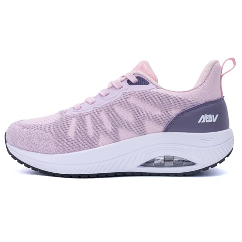 Quseek Orthopädische Schuhe Damen Walkingschuhe Arch Support Komfortabel...