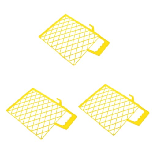 VILLCASE 3 Pezzi Rete Plastica per Vernice con per Vassoio Pittura Filtro Vernice per Organizzazione e Pulizia Facile
