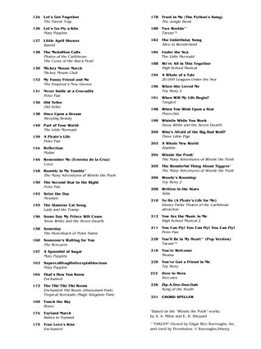 The Easy Disney Fake Book Piano, Vocal and Guitar Songbook | 100 Classic Disney Songs in the Key of C | Simplified Chords and Lyrics for Beginners, Kids and Advanced Musicians - Image 4