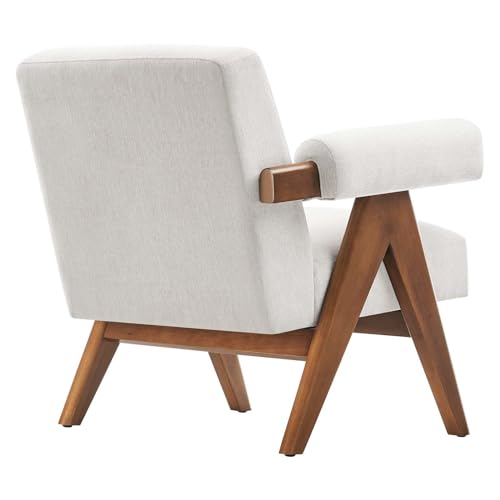 Modway EEI-6503-HEI Lyra Fabric Armchair, Ivory Fabric - Image 6