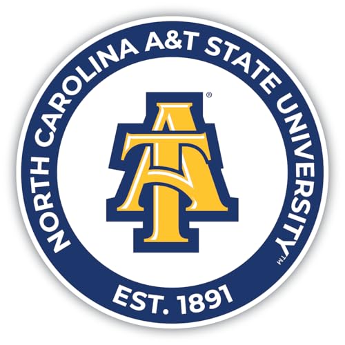 North Carolina A&T State Aggies Decorative Round Magnet Officially Licensed Collegiate Product 2-Inch