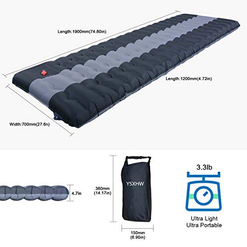 10 BEST Sable Camping Sleeping Pad/Mat, Most Comfortable Camp Sleep Air