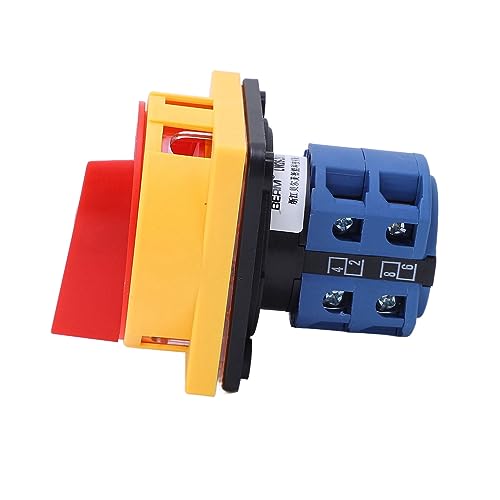 Interruptor de Mudança de Câmera Rotativa 25a Com Cadeado Universal Seletor de Câmera Rotativa Inter